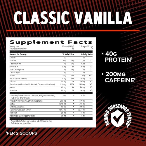 Vista 18 de GNC AMP Wheybolic Ripped - Galletas y crema (22 porciones)