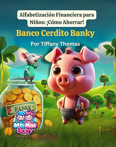 Alfabetización Financiera para Niños: ¡Cómo Ahorrar: Banco Cerdito Banky (Alfabetización Financiera para Niños: ¡La Guía de Banky para Ahorrar, Presupuestar e Invertir! nº 1) (Spanish Edition)