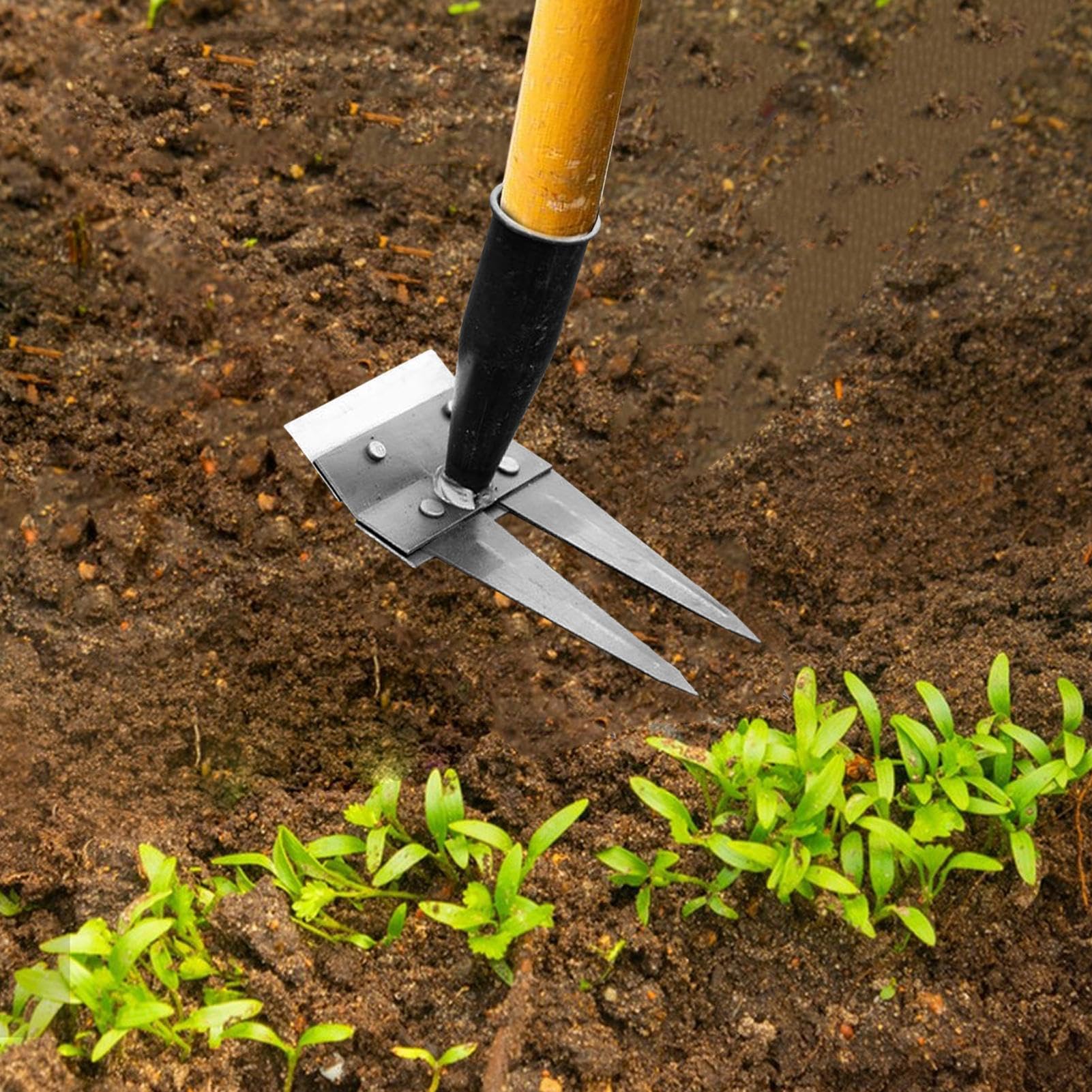 Rateau De Désherbage, 2/3/4/5/7 Tool Rateau Jardin, RateauBertaus, Desherbeur Manuel, Outillage De Jardin, RâteauDe Désherbage DeJardin en Acier Au Carbone, Outil Manuel des Mauvaises Herbes Remover
