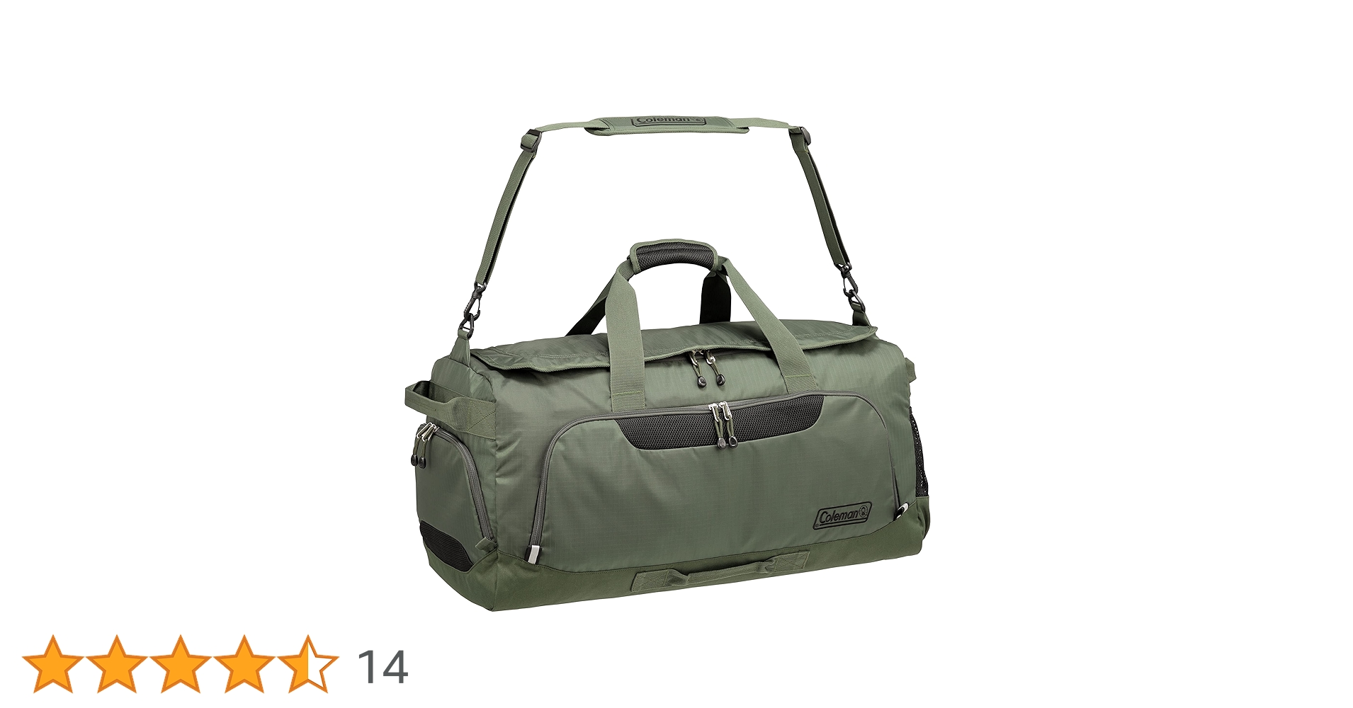 【Coleman】コールマン ボストンバッグLG 80L フォレストグリーン Coleman 最大37%☆10/22限定 公認販売店 コールマン ボストン