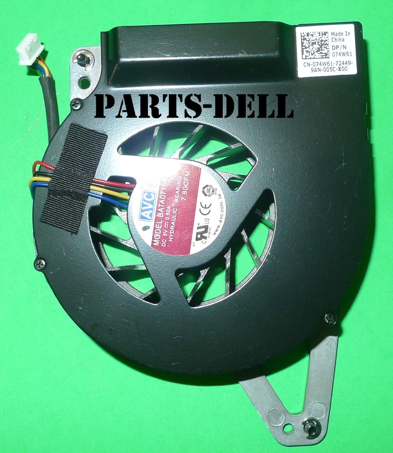 74W61 Alienware M15x Graphics Card Cooling Fan 74W61