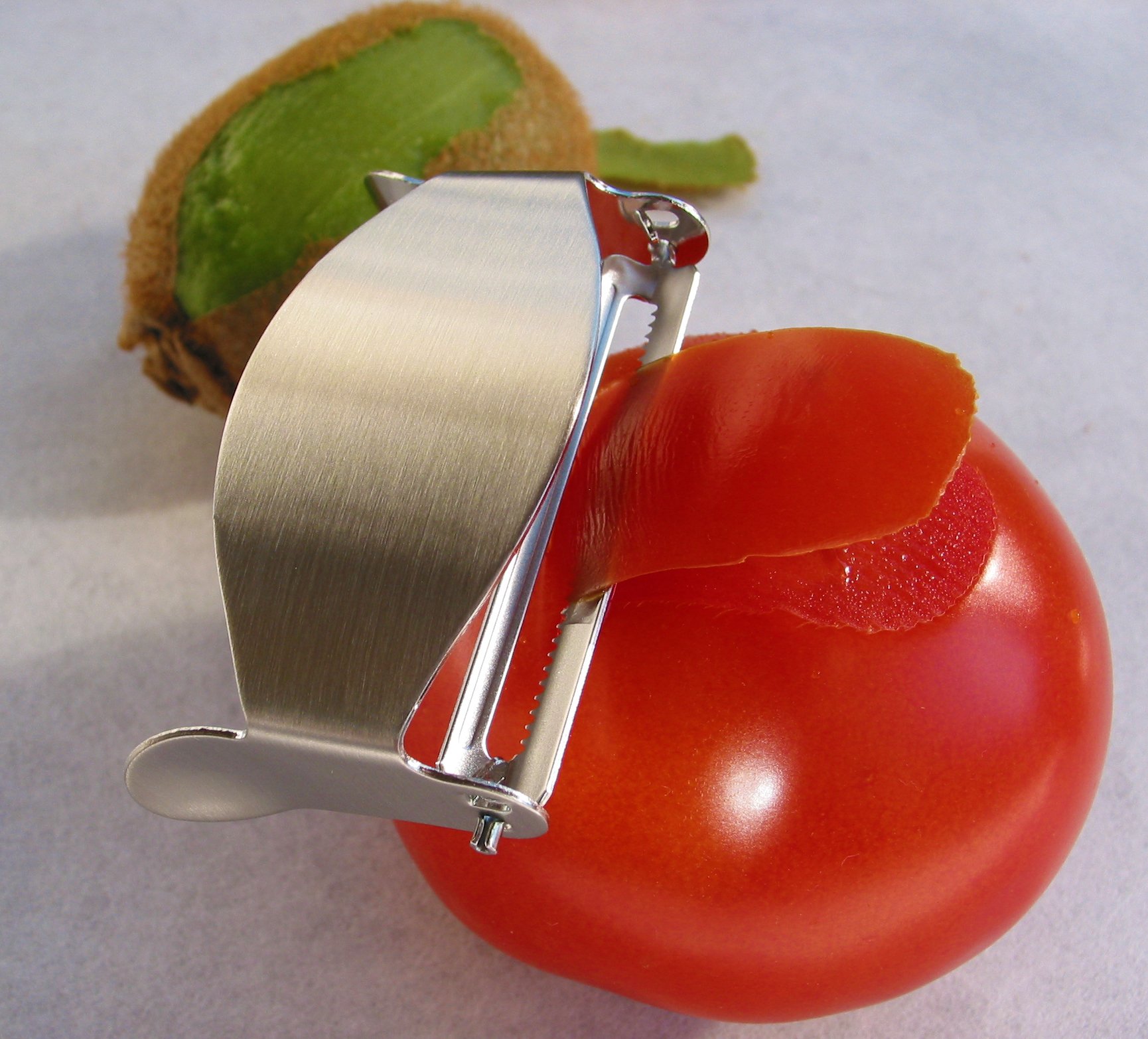 Peel Appeal All in One Schäler/Julienne-Schneider und Reibe, Edelstahl, 6 x 4 x 2,5 cm