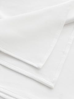 WHOLESOME. Organic Cotton Swaddle Baby Essential 1.2 x 1.2 m One Size White by The Wholesome Projects