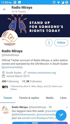 Miraya FM - South Sudan