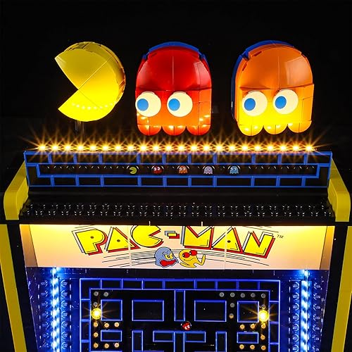 Miniatura 4 de BRIKSMAX Kit de iluminación LED para LEGO-10323 PAC-Man Arcade - Compatible con Lego Icons Building Blocks Model- No incluye Lego Set