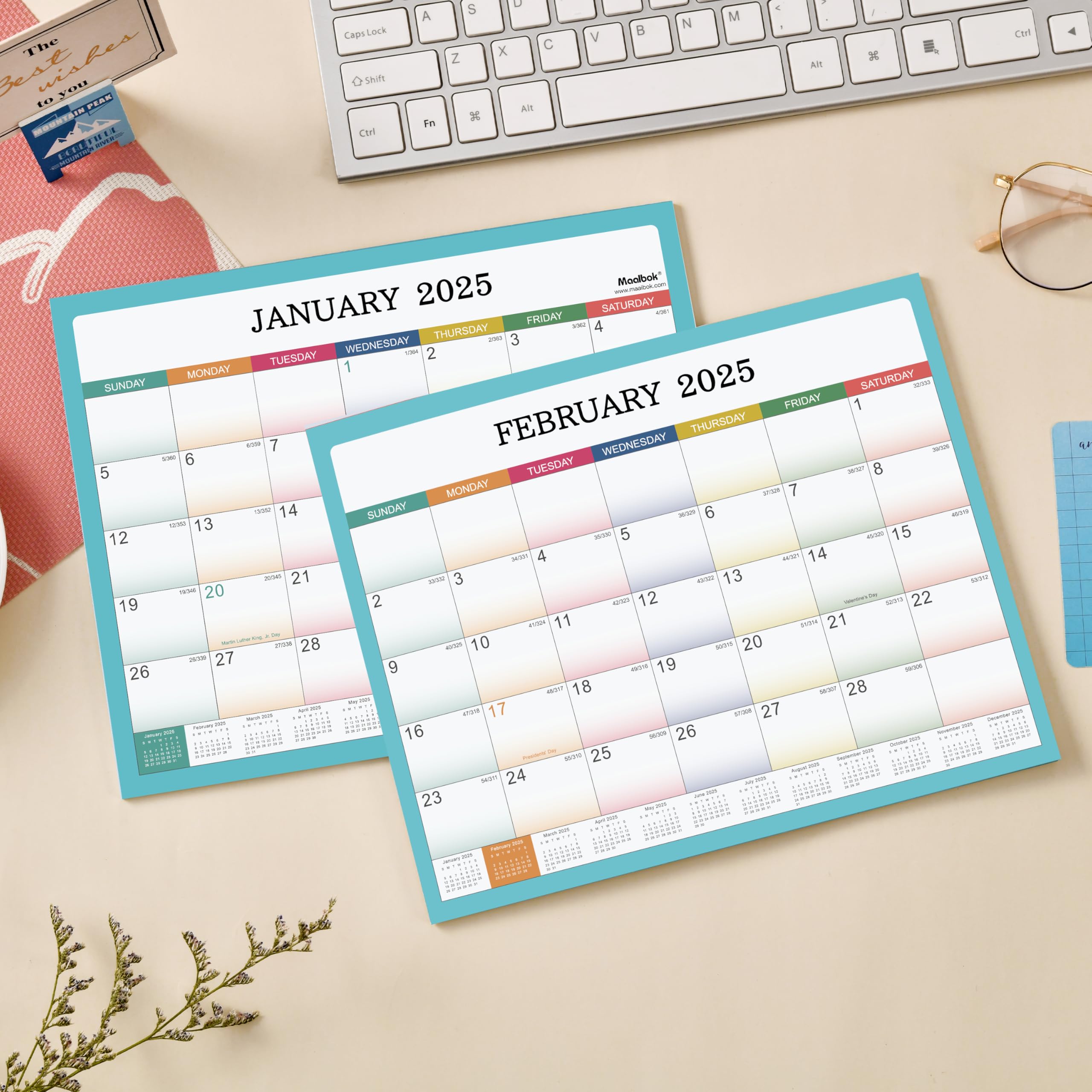 2024 Calendar - Calendar 2024 from Jan 2024 - December 2024