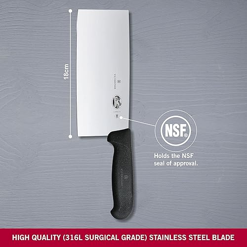 Miniatura 3 de Victorinox 7 "chino clásico chefs cuchillo acero inoxidable cuchillo carnicero cuchillo Fibrox mango suizo hecho