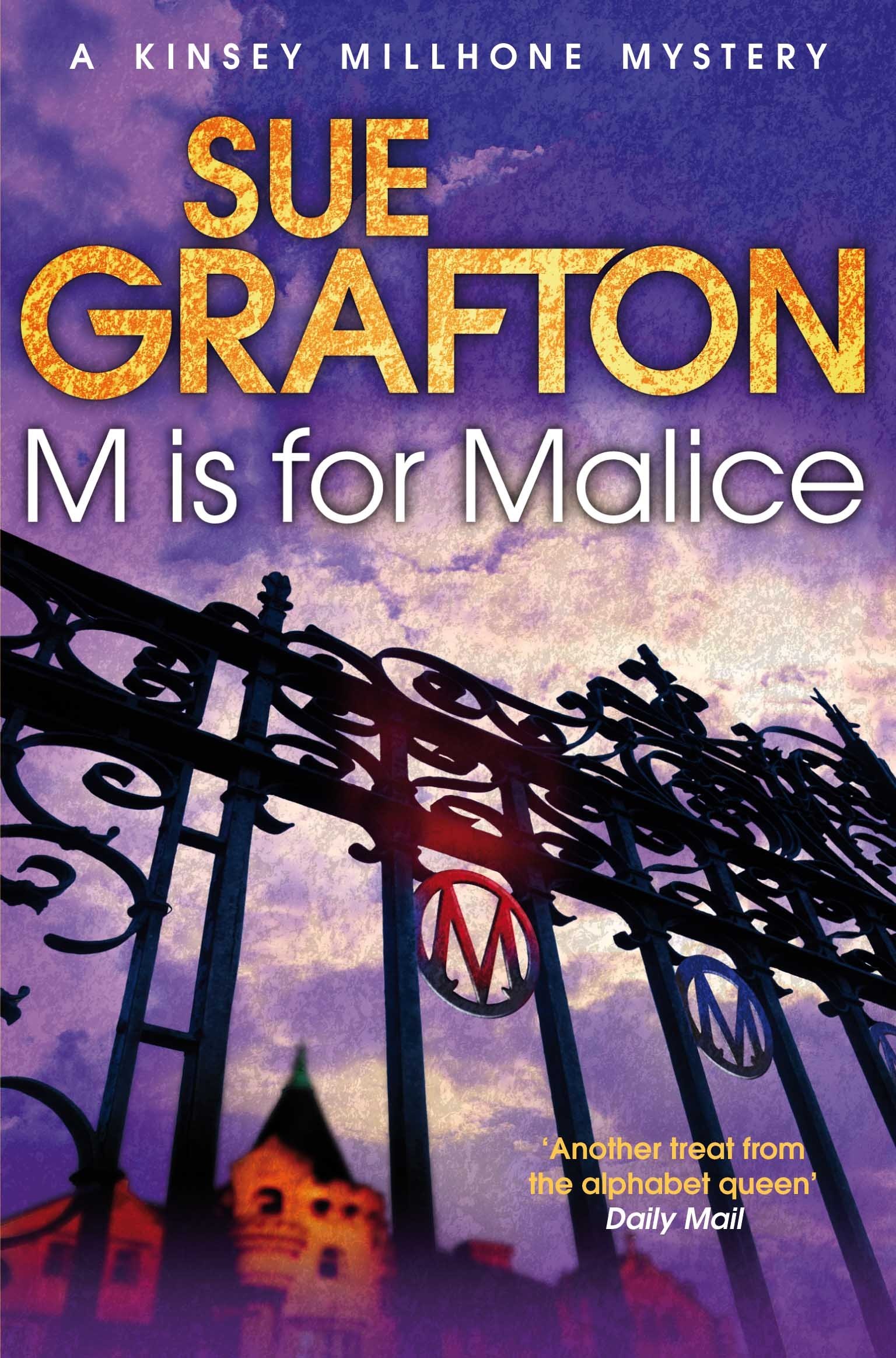 M is for Malice (Kinsey Millhone Alphabet Series),Sue Grafton