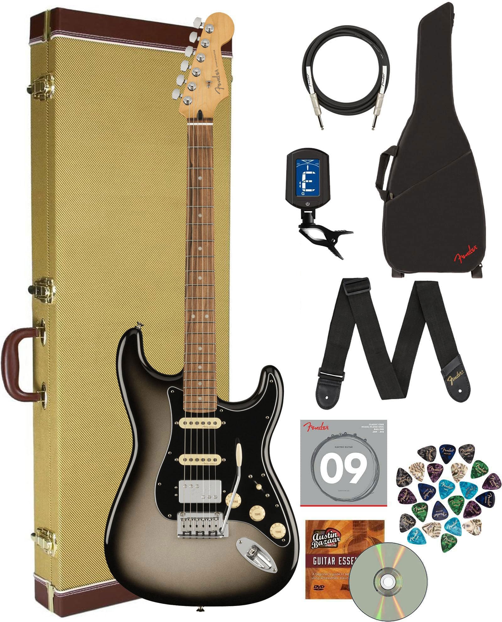 Amazon.com: Fender Player Plus Stratocaster® HSS
