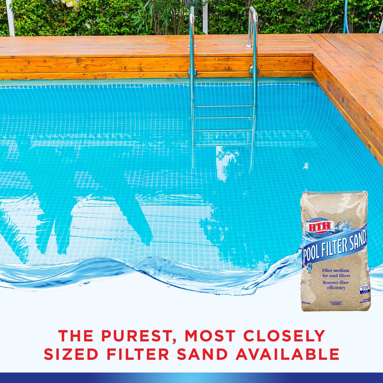 HTH 50LB Filter Sand view 3