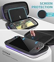 Vista 31 de TiMOVO Carrying Case for Nintendo Switch 2 (2025), Large Capacity Protective Hard Shell Portable Travel Case Pouch for Switch 2, with 10 Game Card