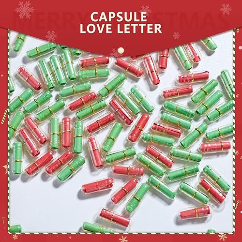 Miniatura 71 de Tintnut Regalo de San Valentín para novio/novia, letras de cápsula, 30 unidades, mensaje de amor, letras de amor, píldoras de mensaje, regalo medio