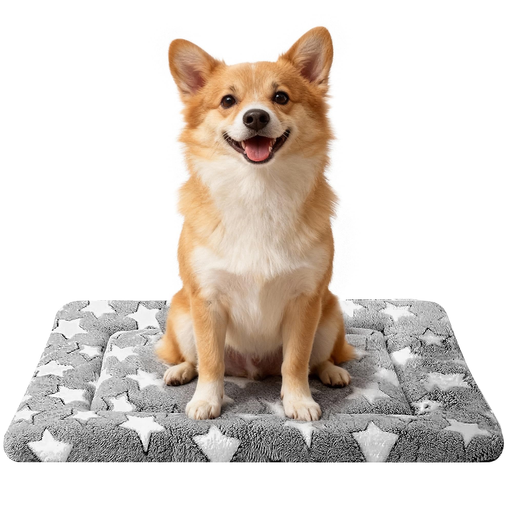 Dog Bed Mat - Comfortable Kennel Pad Multi-Purpose Crate Bed Mat for Dogs Cats Soft Crate Pad for