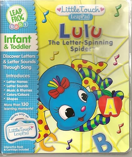 LeapFrog LittleTouch LeapPad Book: Lulu La araña giratoria de letras