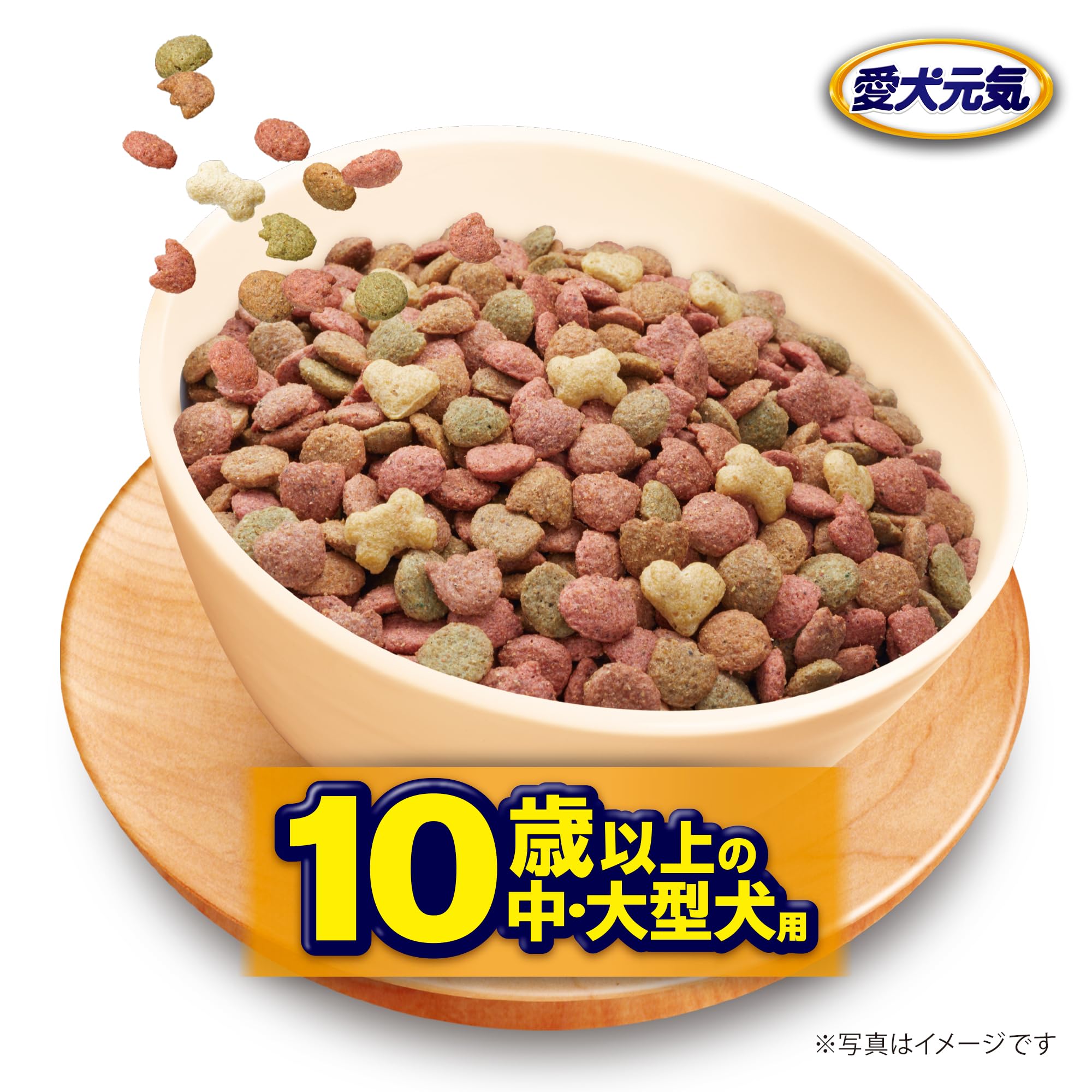 Amazon.co.jp: Dog Food, Dry Seniors, For Medium and Large Dogs