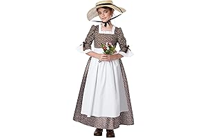 Kids Colonial Costume Girls - American Colonial Dress