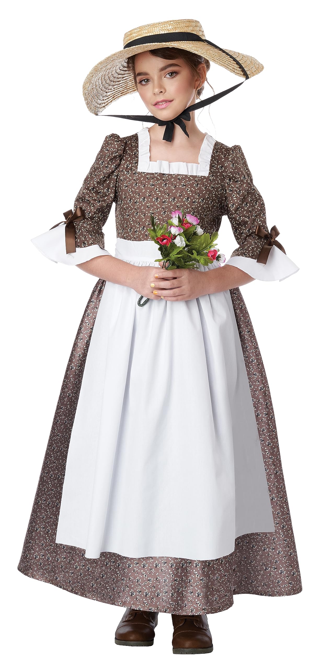 Girls American Colonial Dress