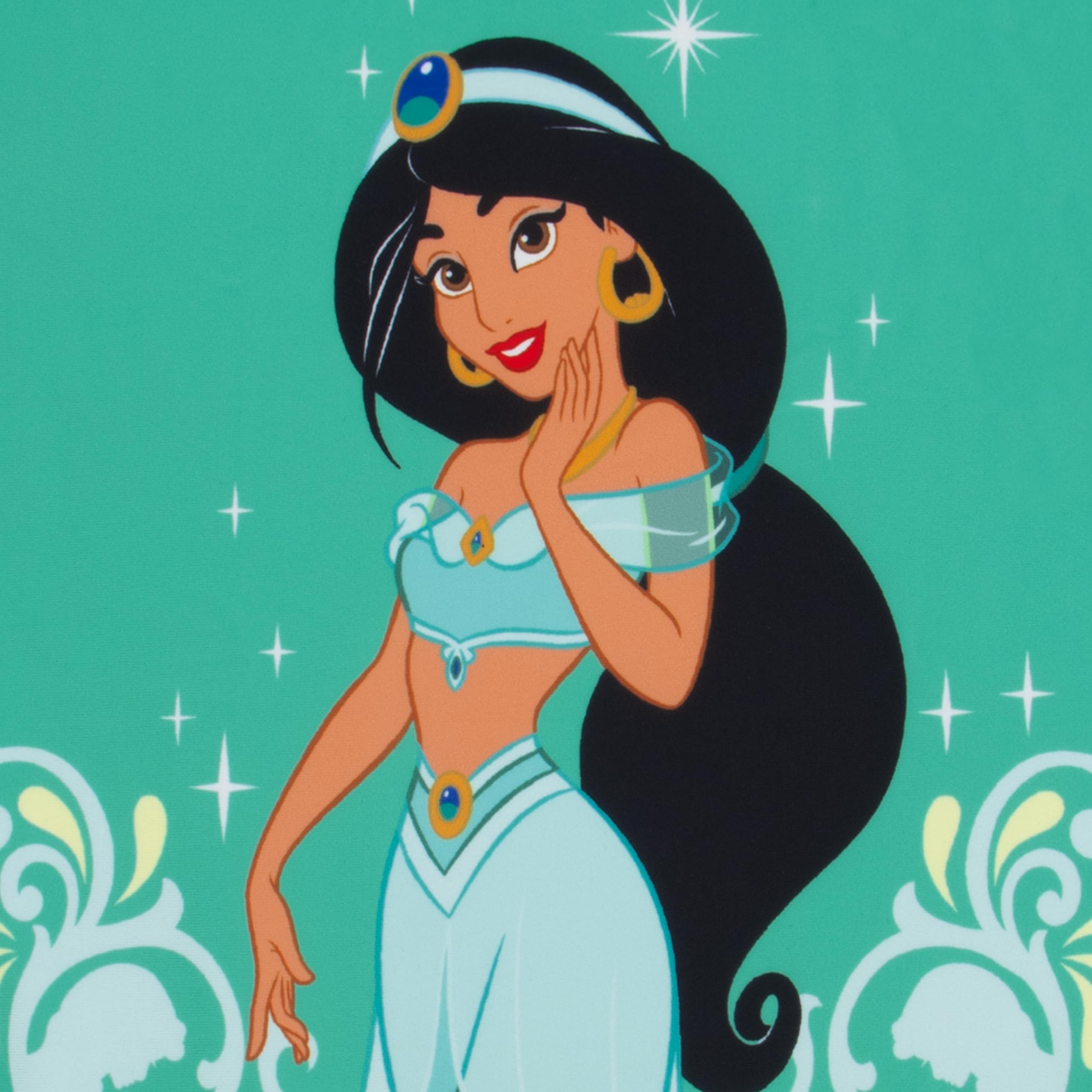 Disney Strój Kąpielowy Dla Dziewczynki, Księżniczka Jasmine, Kostium Kąpielowy Dziecięcy Aladyn