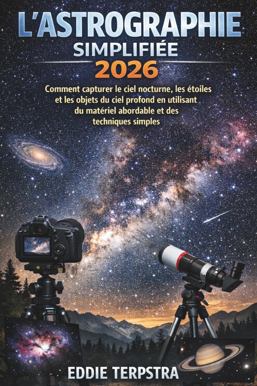 L'ASTROGRAPHIE SIMPLIFIÉE 2026: Comment capturer le ciel nocturne, les étoiles et les objets du ciel profond en utilisant du matériel abordable et des techniques simples