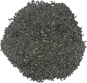 12 Pound Black Oil Sunflower Seeds for Birds – Premium Wildlife Food – Non - GMO -Grown in The USA - Black Oil Sunflower Seeds for Wild Animals and Backyard Feeders
