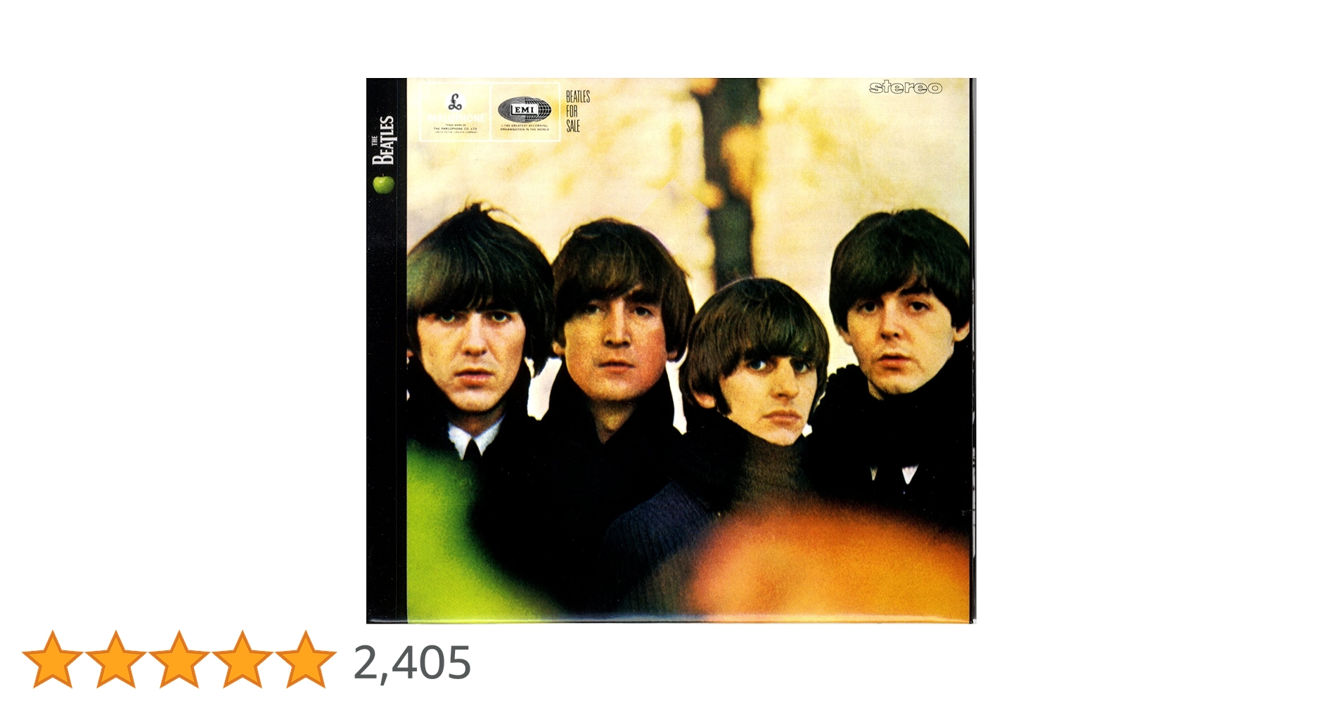 The Beatles　For Sale　CD　紙ジャケット　中古 ビートルズ・フォー・セール(紙ジャケット仕様) 中古CD | ブック