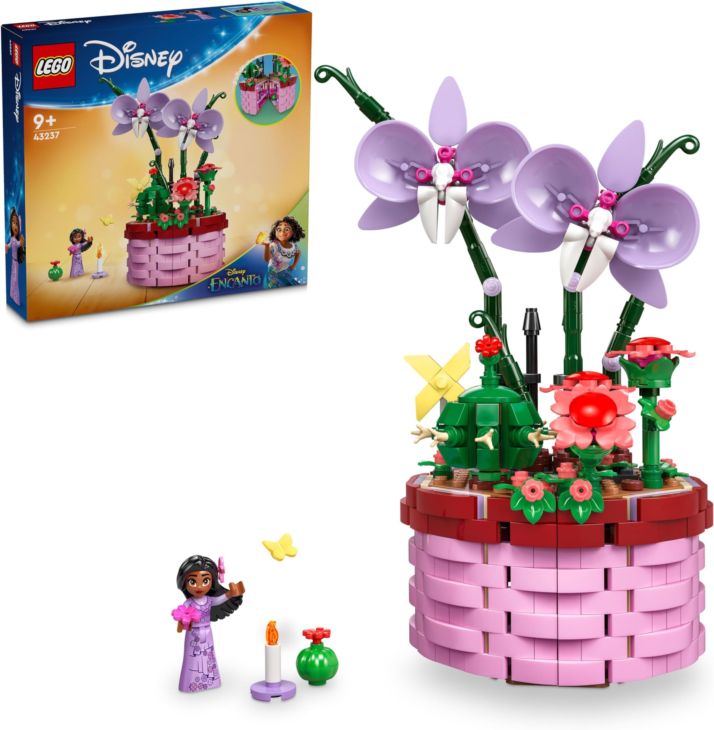 Lego Disney Encanto Isabela's Flowerpot Building Set 43237