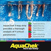 Vista 5 de Tiras de prueba para piscina/spa AquaChek, Blanco
