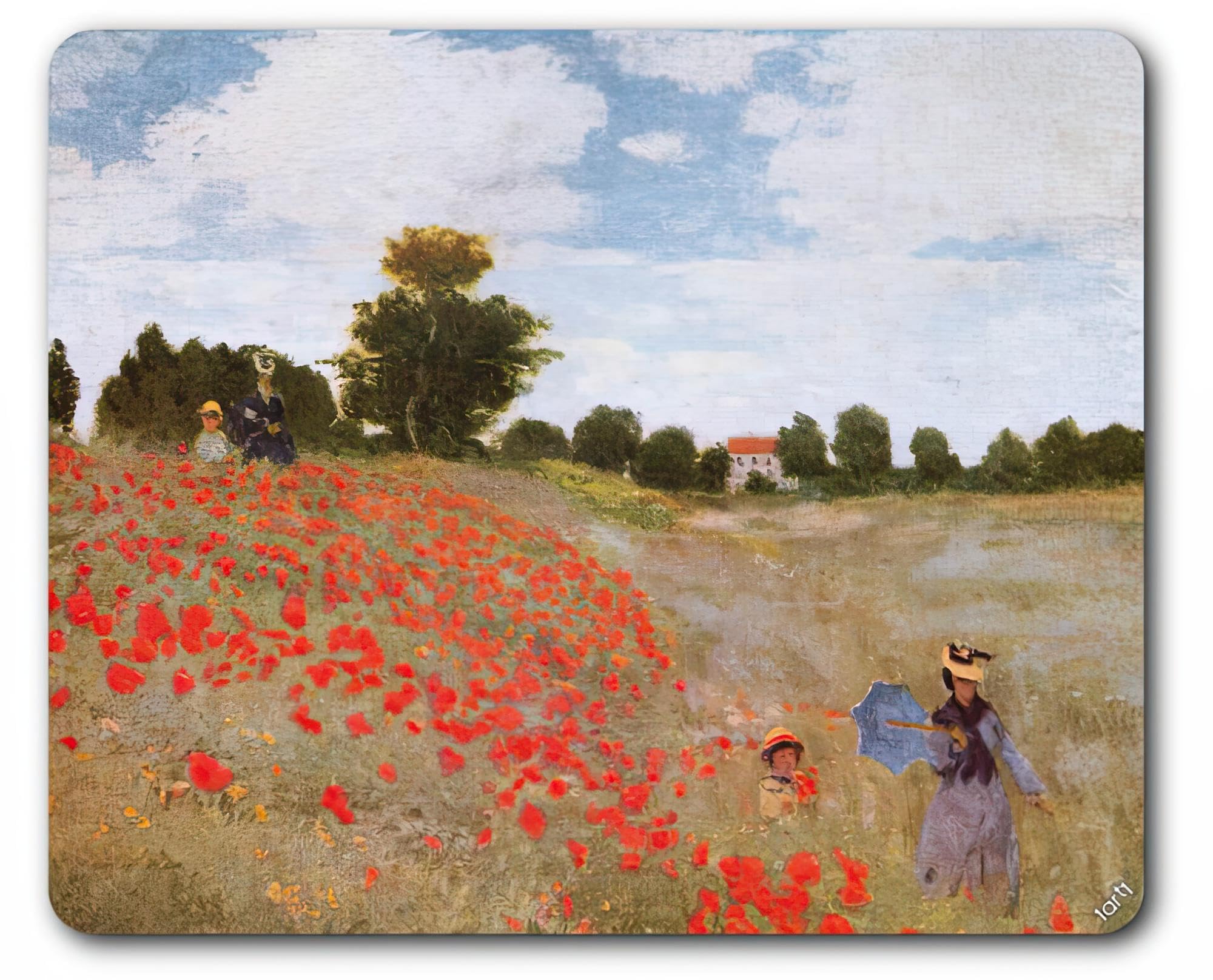 Kunstdruk Claude Monet - Les Coquelicots 40x30cm