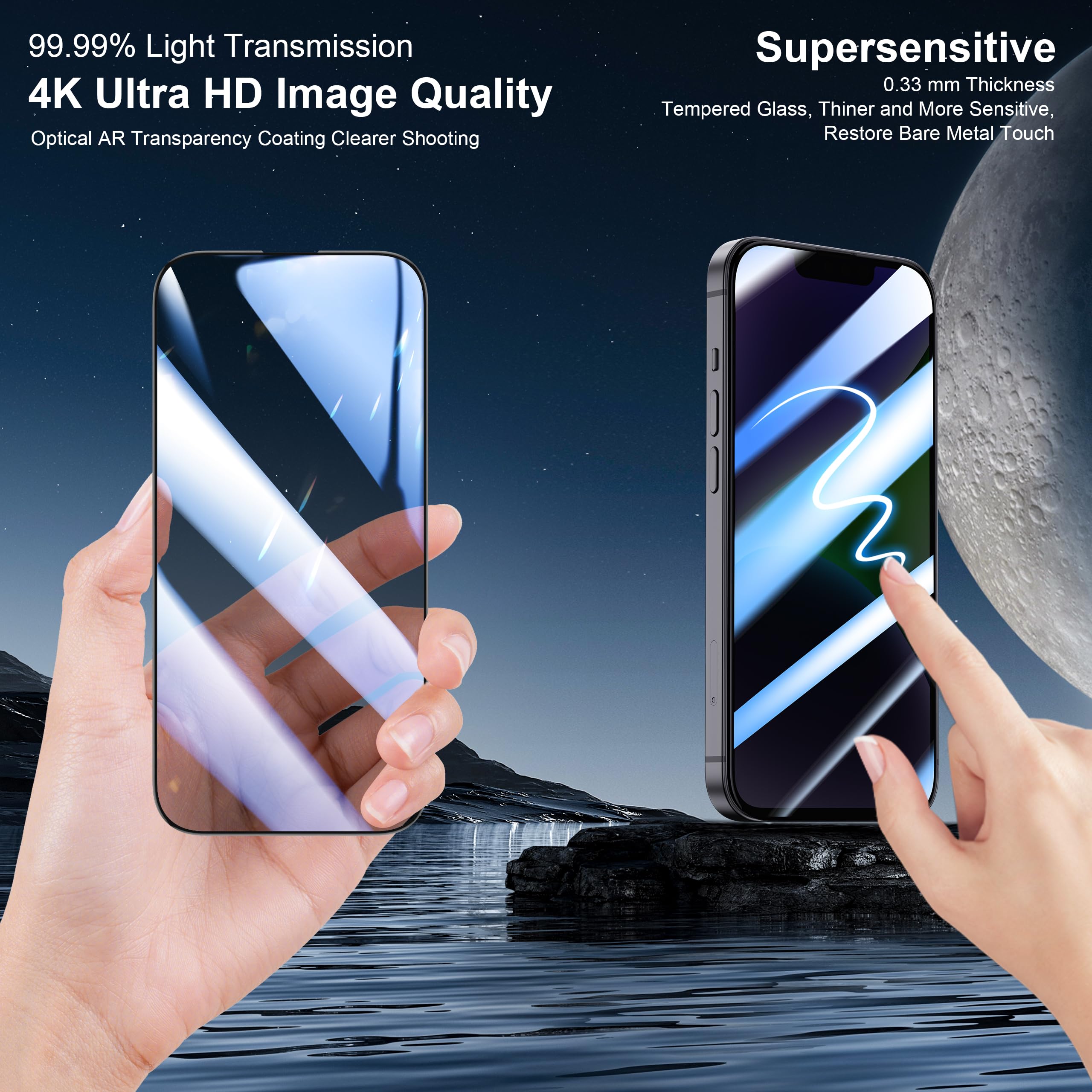 tigratigro Cover Magnetica per iPhone 17, Compatibile con Mag-Safe Ricarica Wireless, Anti Ingiallimento, Telefono Custodia Antiurto, Retro Antigraffio Trasparente