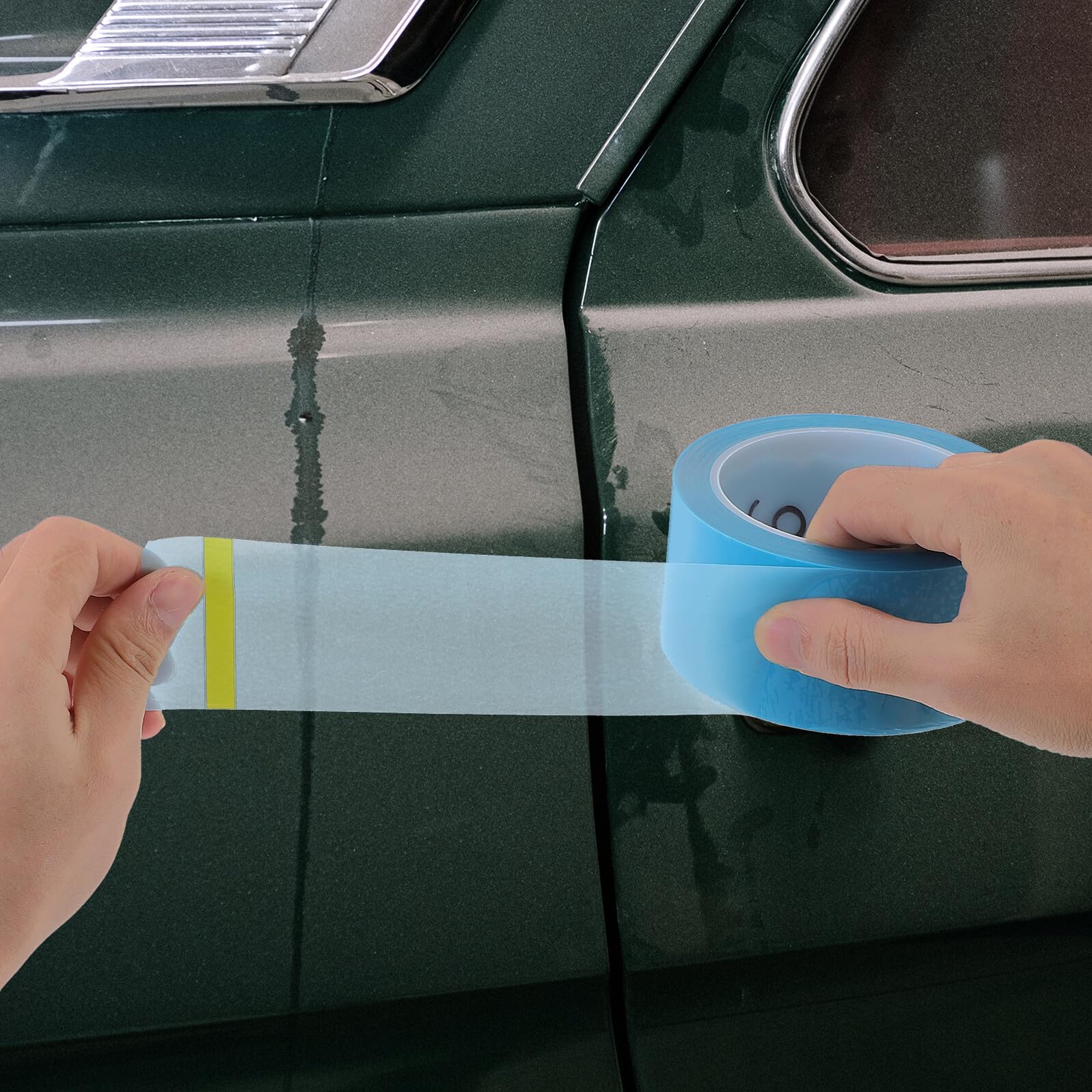 5rollos Cinta De Enmascarar Para Pintura De Coche Cinta De Línea Fina Suministros De Pintura Para Automóviles Uso Talleres De Carrocería