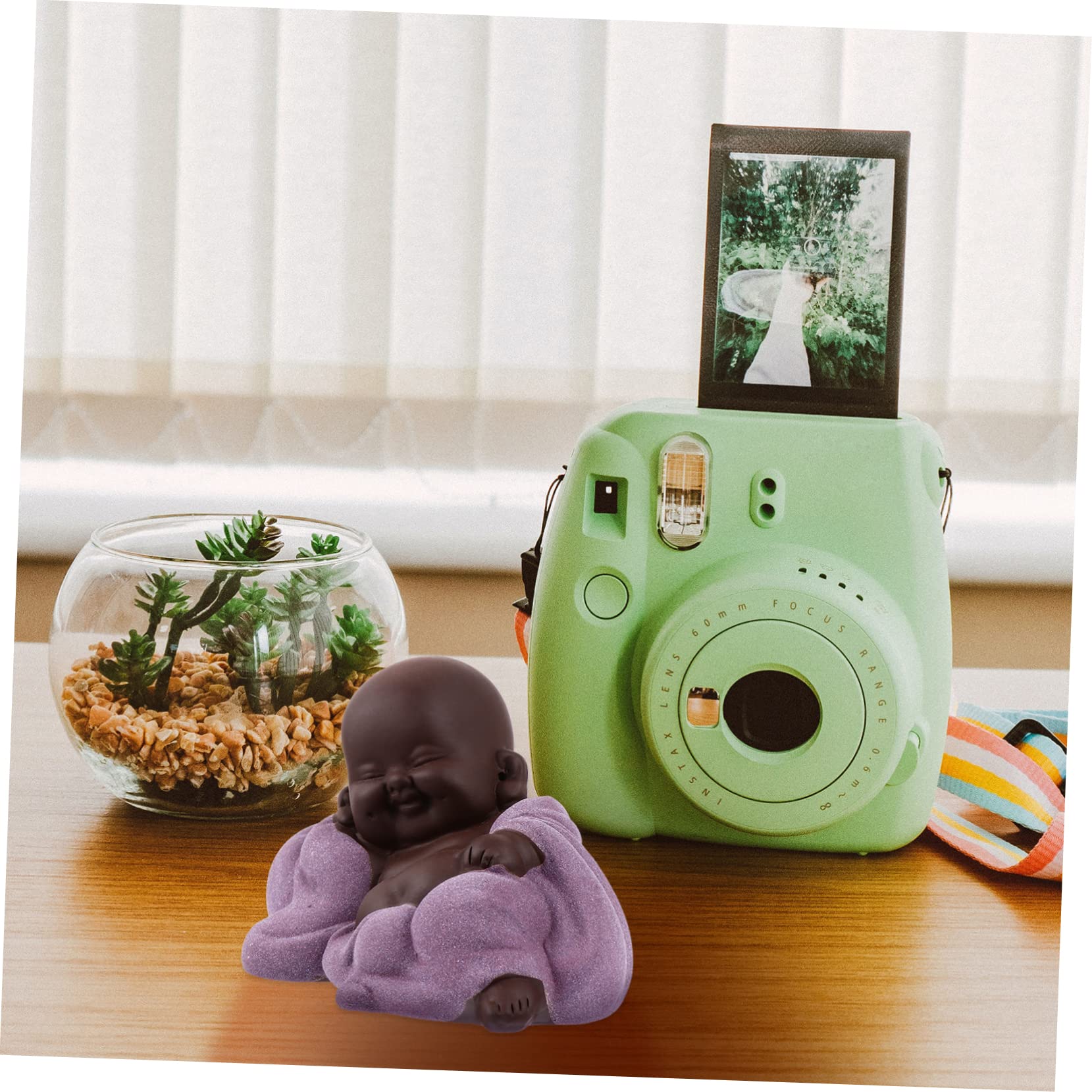 4piezas Adornos Budistas Creativos Decoración De Zen para Oficina y Casa