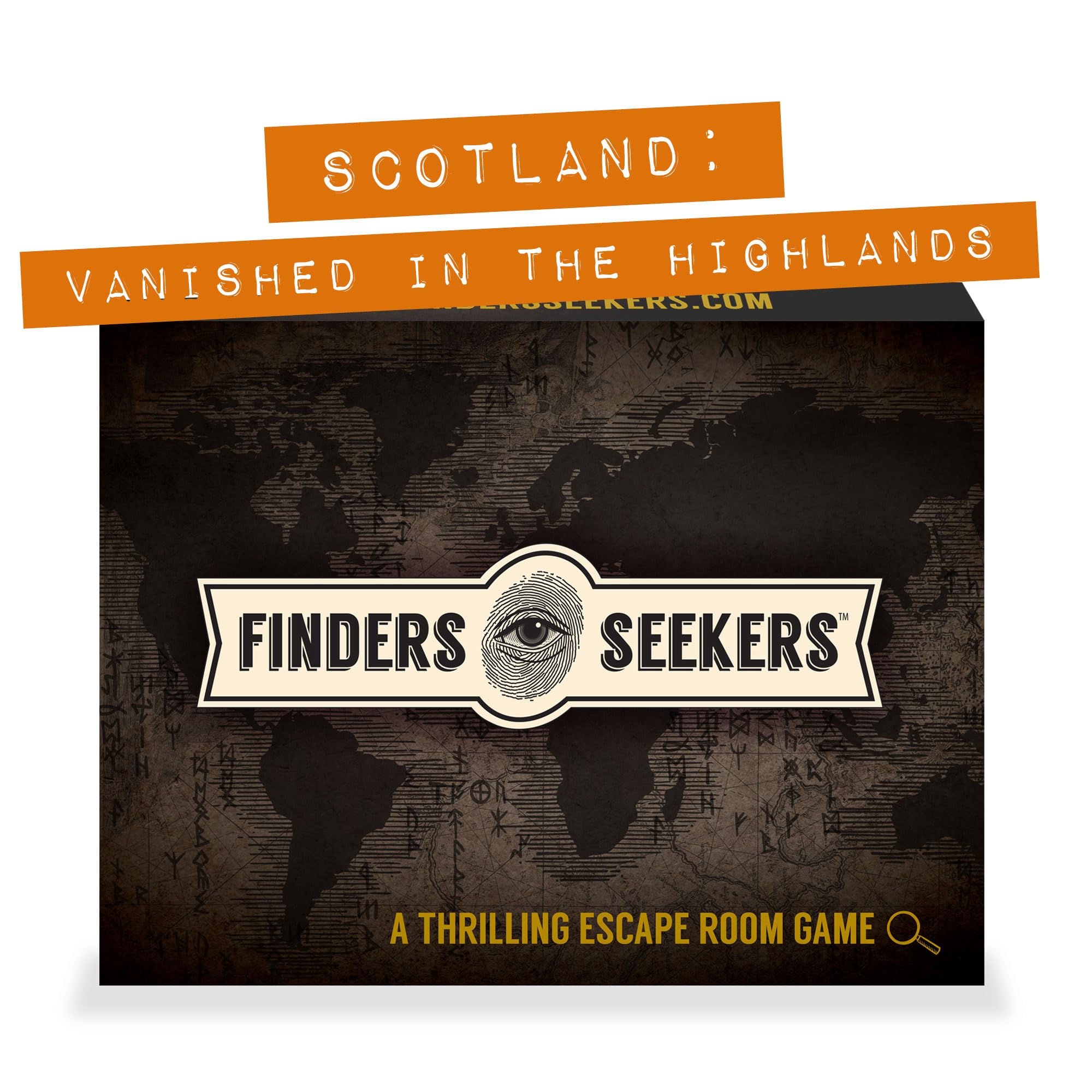 Finders Seekers Mystery Game | Scotland: Vanished in The Highlands – Be a Detective and Investigate an Unsolved case, Escape Room Puzzle Game, for