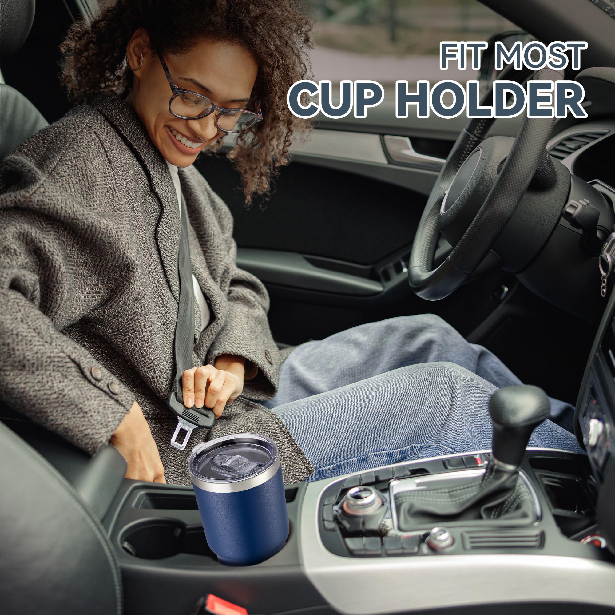 Why cups warm up in a car cup <a href=