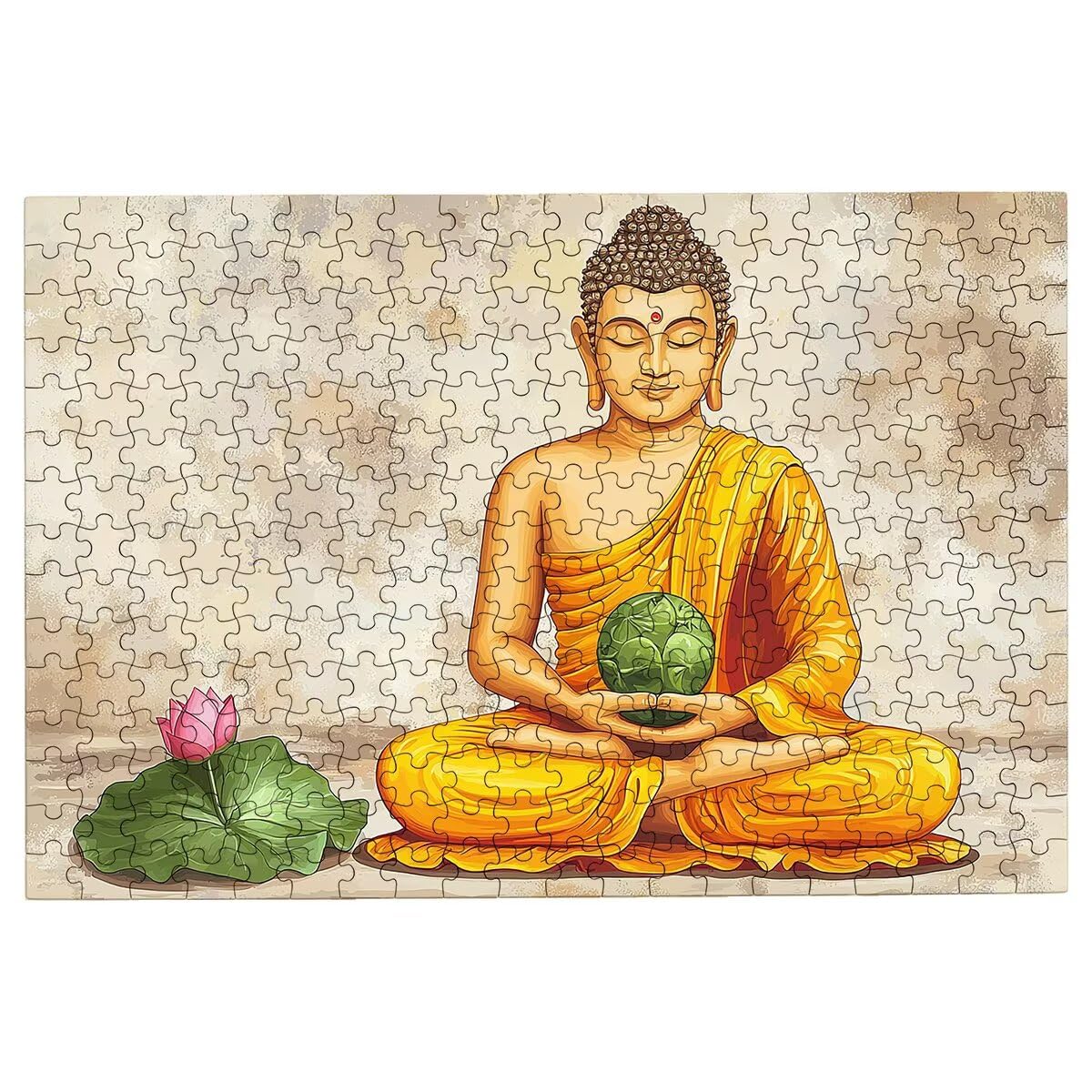 Puzzle 1500 sztuk retro drewniane puzzle lotosu klasyczne puzzle wyzwanie dla całej rodziny zabawki puzzle litery na plecach oryginalne prezenty dla mężczyzn dekoracja -1989