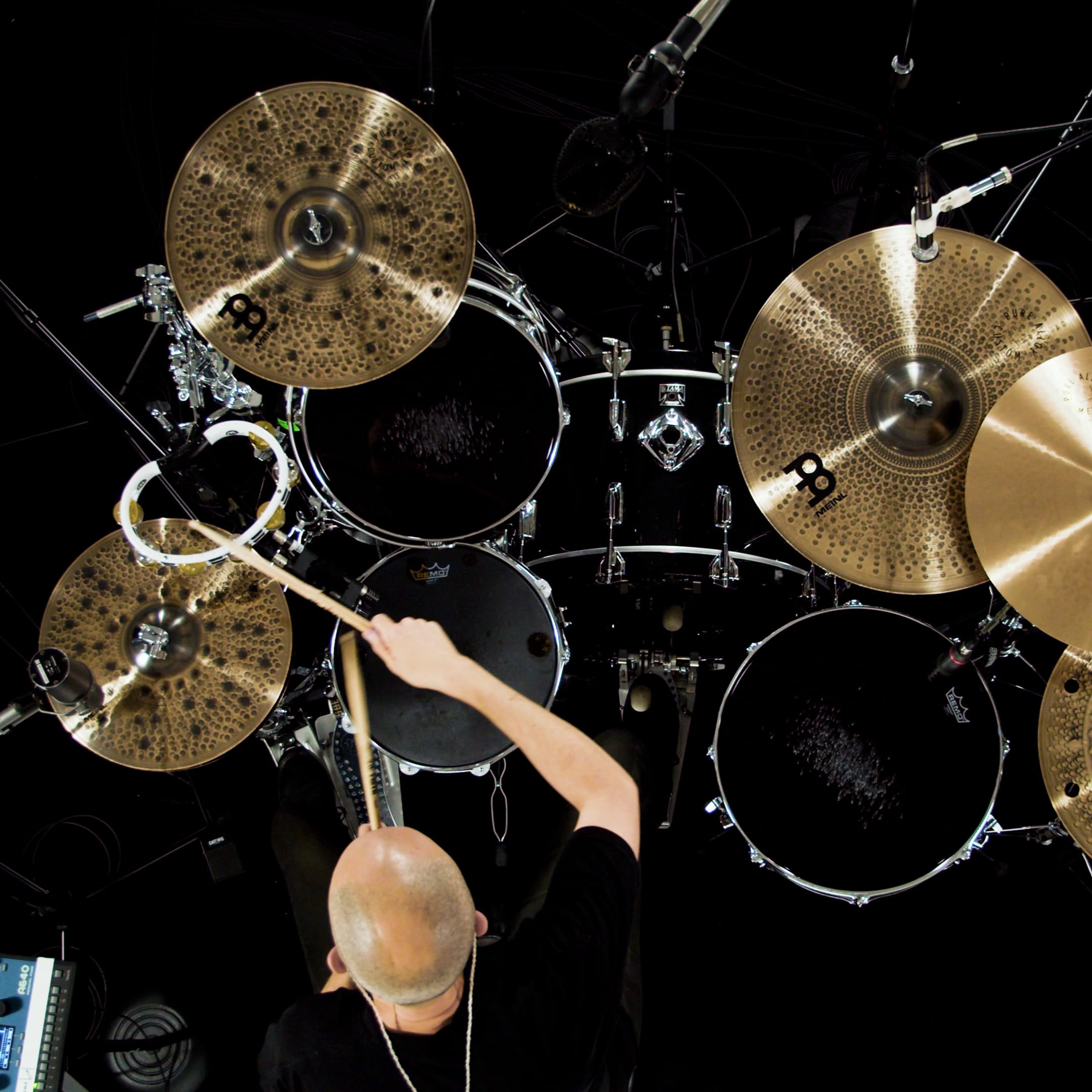 Meinl Percussion TMT2M-WH - Pandereta, Blanco