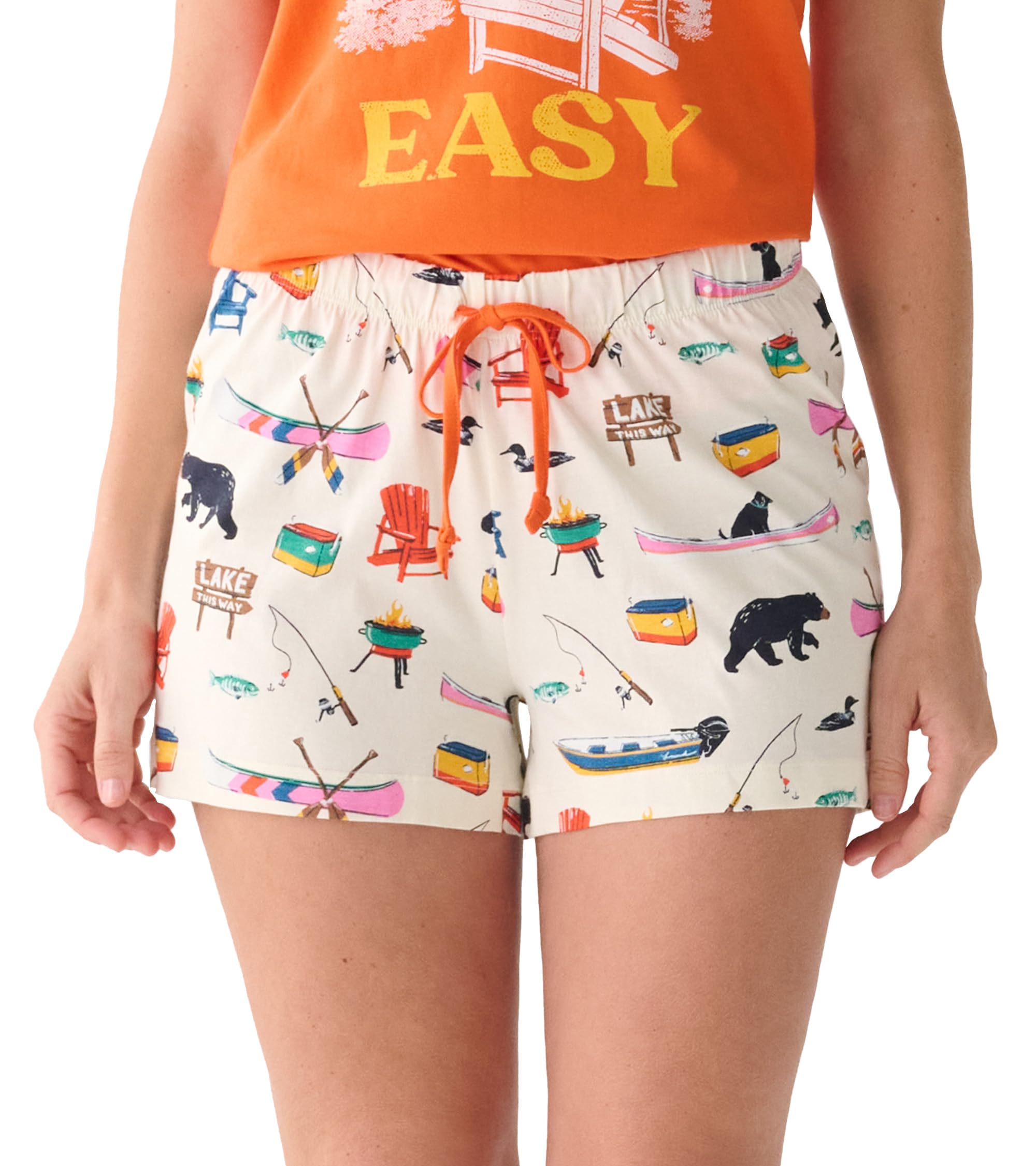 Little Blue House by Hatley Women's Pajama Shorts