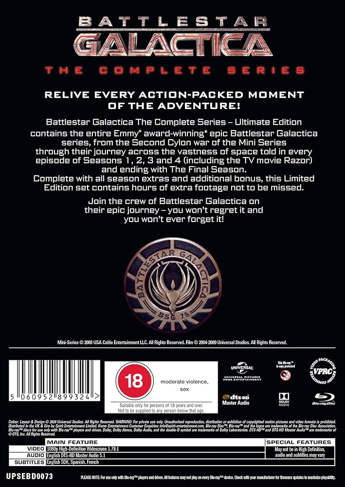 Amazon.com: Battlestar Galactica: The Complete Series (2004