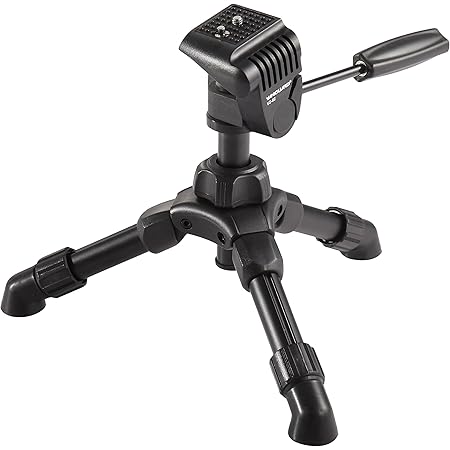 Vanguard VS-82 Table Top Tripod, Black, Compact