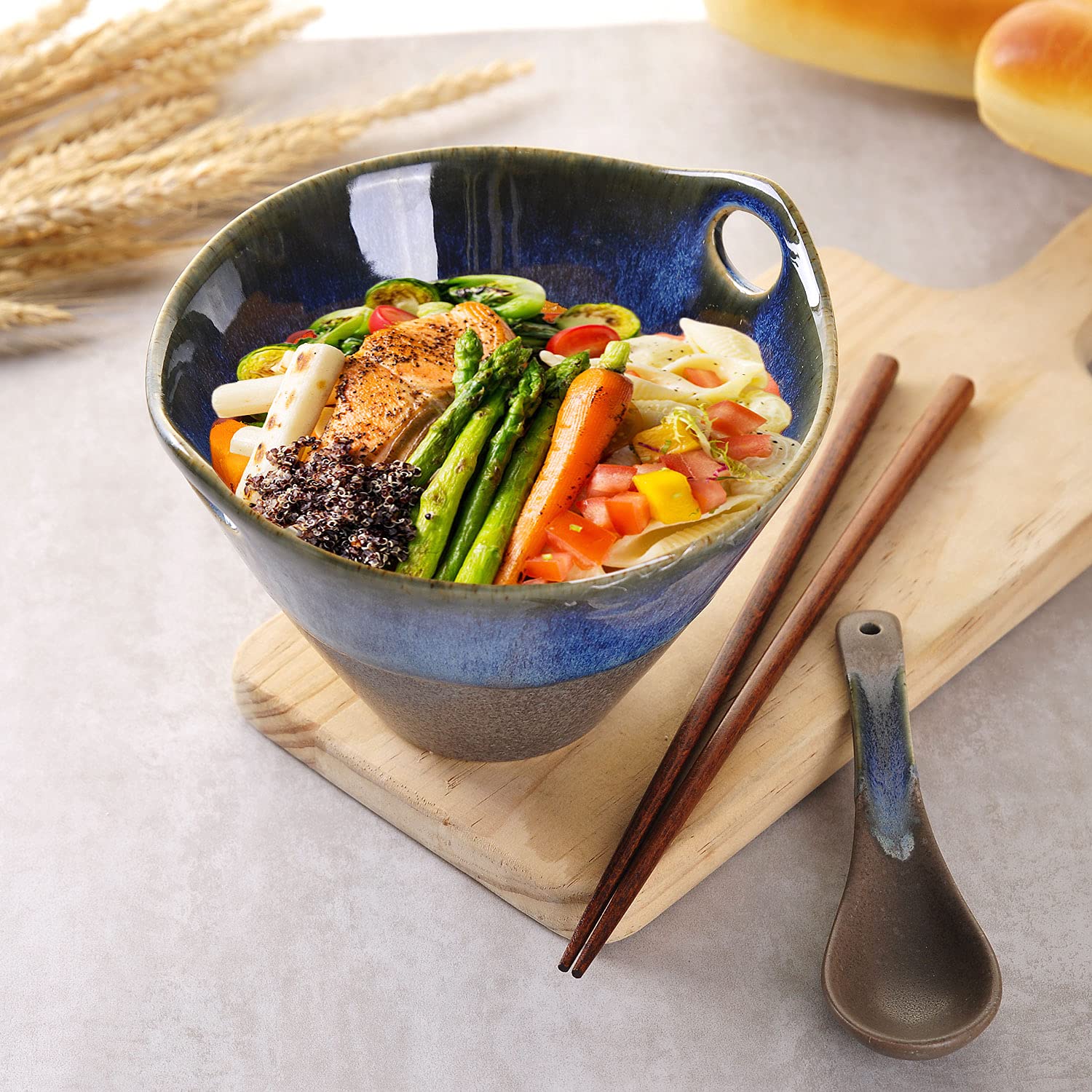 均窯　碗 鈞窯 澱青釉紫斑斗傘碗 – Jun ware Tea Bowl | 陶磁オンライン