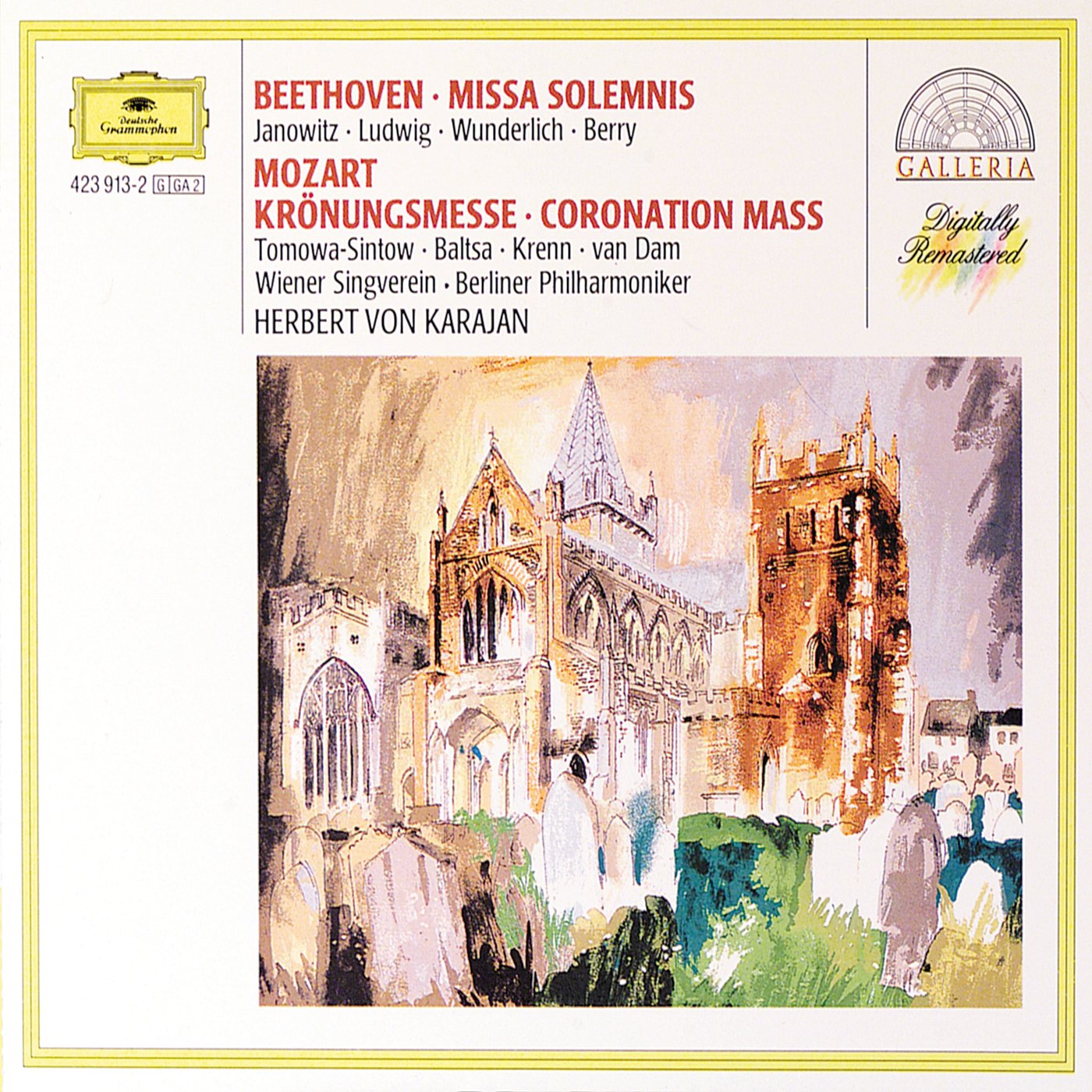 Beethoven: Missa Solemnis; Mozart: Coronation Mass [Audio CD]