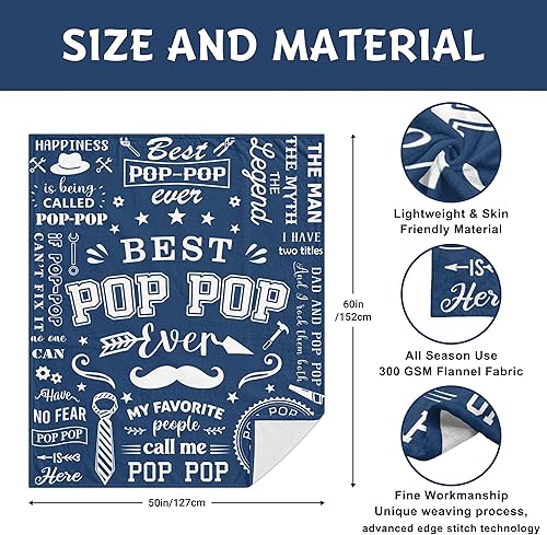 Vista 6 de Lcobion Regalos de Pop Pop, regalos para pop, regalos de Pop Pop de nietos, regalos para abuelo, regalos para abuelo, regalos de Pop Pop de Regalos