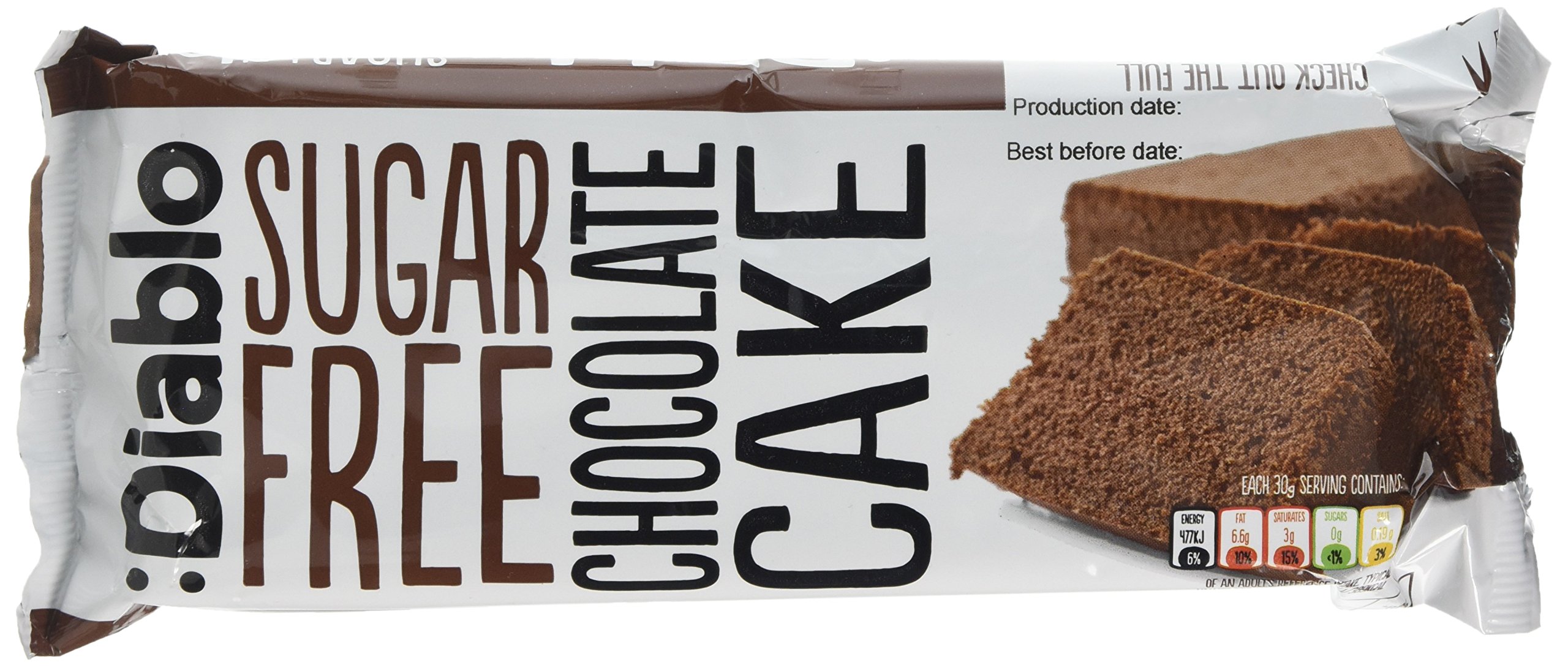 Diablo Sugar Free Chocolate Flavour Cake, 200 g