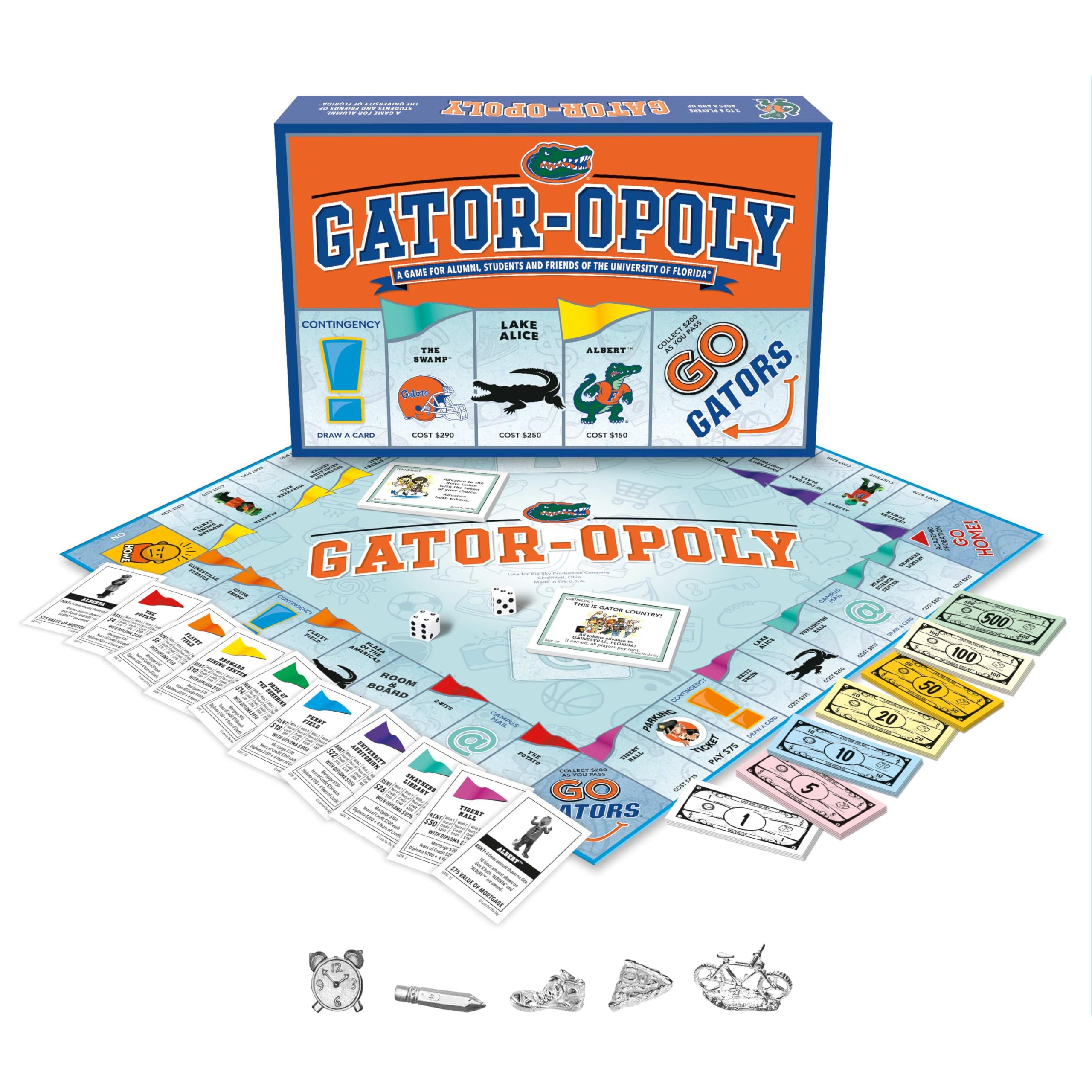 Amazon.com: Late for the Sky Gatoropoly University of Florida