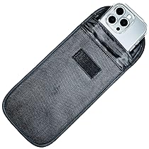 Custodia Premium Anti-Intercettazione e Anti-RFID, Protegge Cellulari, Carte di Credito, e Chiavi Personali, Allarme – Blocco Completo di Segnali RF e NFC, Massima Sicurezza per la Tua Privacy