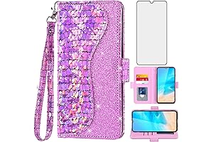 Cubot Note 20 Pro Sparkle Case with Glass Screen Protector