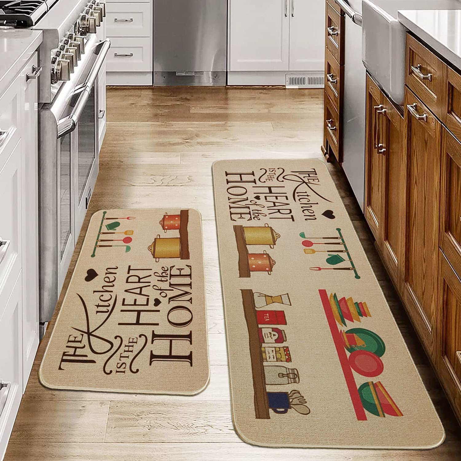 ZKZNsmart Kitchen Mats Set - Non-Slip & Washable -3 ZKZNsmart Kitchen Mats Set - Non-Slip & Washable -3