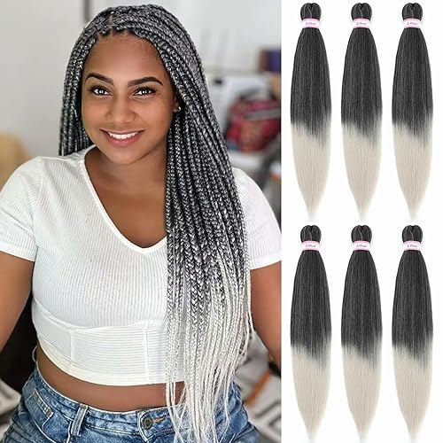 Cabello trenzado preestirado