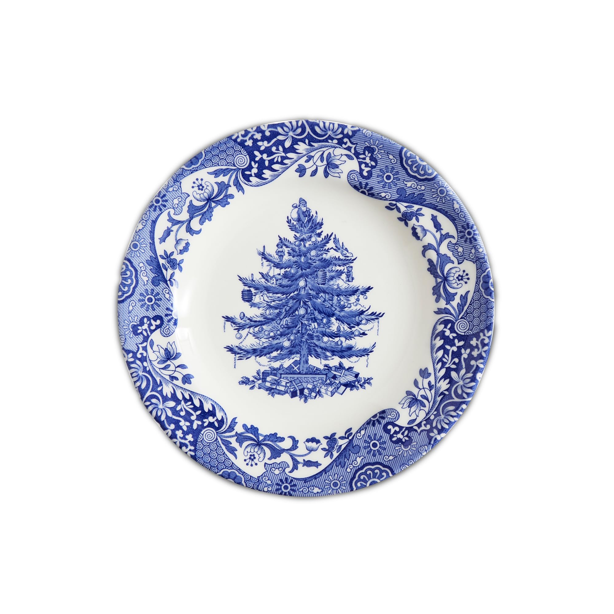 Blue 【8枚セット】美品！Spode Italian ブルーイタリアン > スポード（Spode） > ブランド別 楽天市場】 大皿 青白い風景画 食器