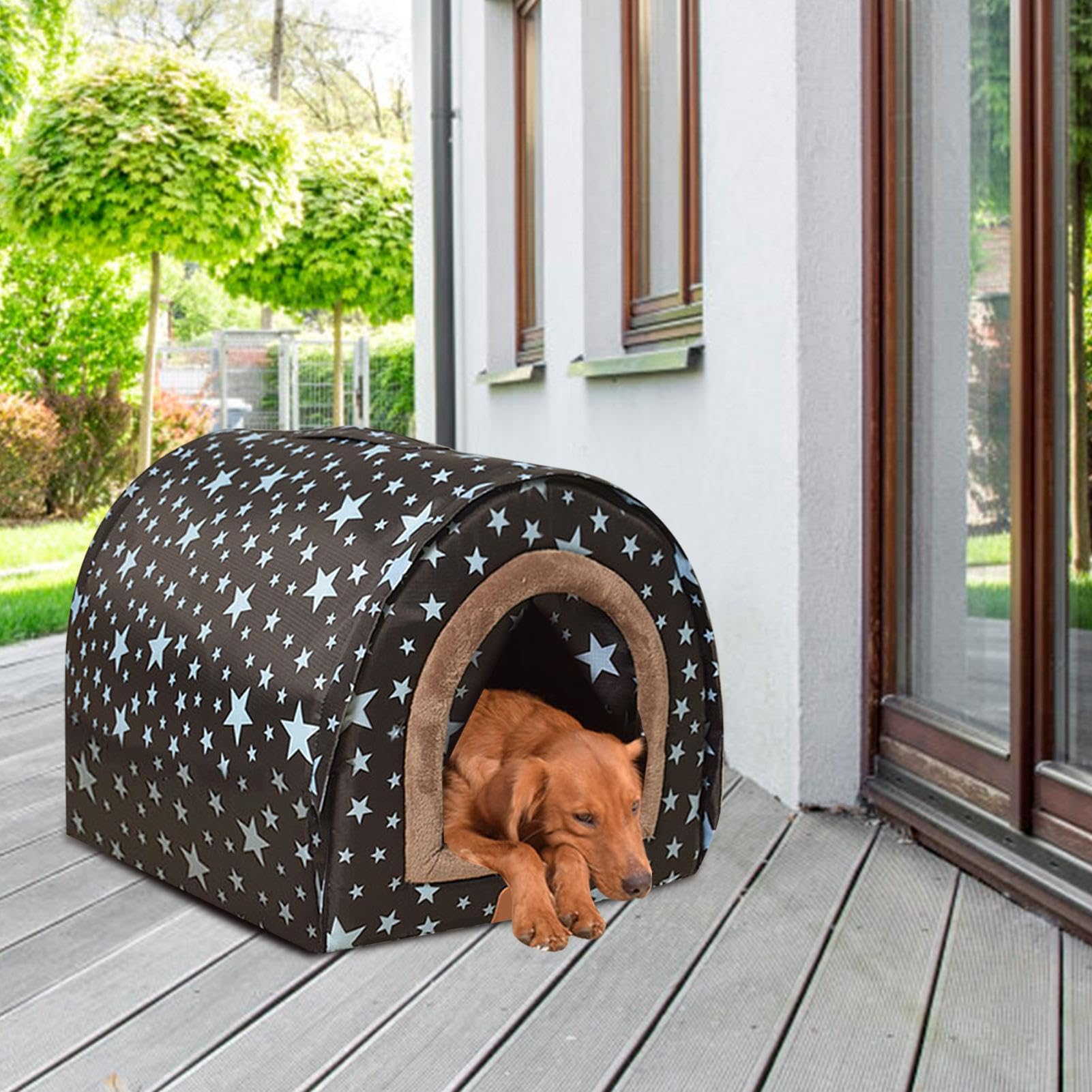 Cuccia antivento per cani – Casetta invernale per cani di grandi