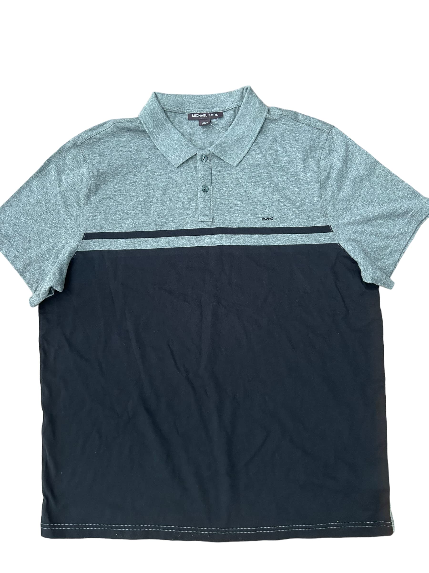 Michael KorsMens Polo Shirt XL Black/Gray